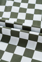 Load image into Gallery viewer, Checkered Collared Neck Long Sleeve Shirt