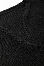Load image into Gallery viewer, Solid Color Notched Long Sleeve Sweater