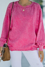 Load image into Gallery viewer, Round Neck Long Sleeve Sweatshirt