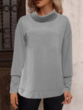 Load image into Gallery viewer, Full Size Mock Neck Long Sleeve T-Shirt