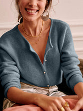Load image into Gallery viewer, Button Down Long Sleeve Sweater