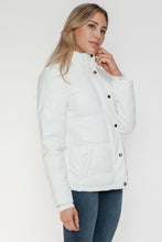 Load image into Gallery viewer, YMI Pocketed Zip Up Turtleneck Puffer Jacket