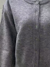 Load image into Gallery viewer, Button Down Long Sleeve Cardigan