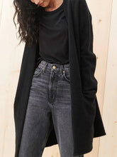Load image into Gallery viewer, Open Front Long Sleeve Cardigan with Pockets