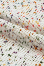 Load image into Gallery viewer, Confetti Round Neck Long Sleeve Sweater