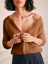 Load image into Gallery viewer, Button Down Long Sleeve Sweater