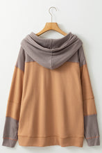 Load image into Gallery viewer, Drawstring Contrast Long Sleeve Hoodie