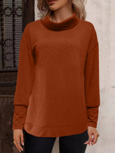 Load image into Gallery viewer, Full Size Mock Neck Long Sleeve T-Shirt