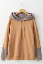 Load image into Gallery viewer, Drawstring Contrast Long Sleeve Hoodie