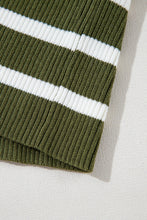 Load image into Gallery viewer, Striped Contrast Long Sleeve Knit Top