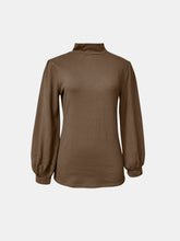 Load image into Gallery viewer, Full Size Mock Neck Long Sleeve T-Shirt