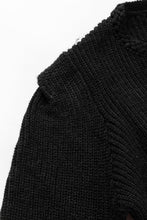 Load image into Gallery viewer, Solid Color Notched Long Sleeve Sweater