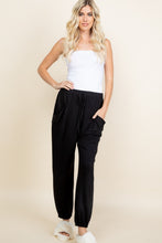 Load image into Gallery viewer, Super Lady Full Size Drawstring Elastic Waist Joggers with Pockets