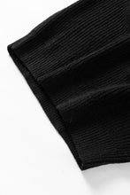 Load image into Gallery viewer, Solid Color Notched Long Sleeve Sweater