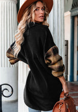 Load image into Gallery viewer, Plaid Button Up Shacket with Chest Pockets