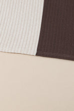 Load image into Gallery viewer, Color Block Quarter Button Long Sleeve Hoodie