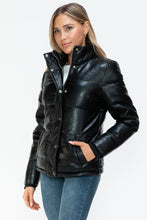 Load image into Gallery viewer, YMI Pocketed Zip Up Turtleneck Puffer Jacket