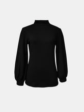 Load image into Gallery viewer, Full Size Mock Neck Long Sleeve T-Shirt
