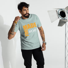 Load image into Gallery viewer, Made for More Men’s premium heavyweight tee