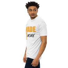 Load image into Gallery viewer, Made for More Men’s premium heavyweight tee