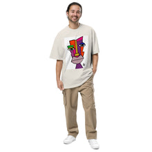 Load image into Gallery viewer, Oversized Abstract faded t-shirt