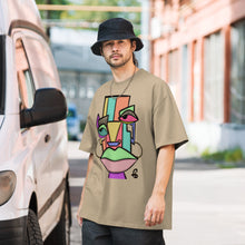 Load image into Gallery viewer, Oversized faded Abstract t-shirt