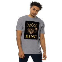 Load image into Gallery viewer, King Men’s premium heavyweight tee - Frantz Benjamin