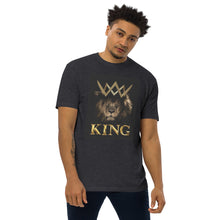 Load image into Gallery viewer, King Men’s premium heavyweight tee - Frantz Benjamin