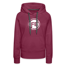 Load image into Gallery viewer, Women’s Premium Hoodie - burgundy