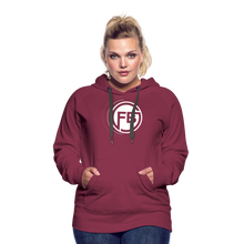 Load image into Gallery viewer, Women’s Premium Hoodie - burgundy