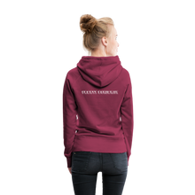 Load image into Gallery viewer, Women’s Premium Hoodie - burgundy