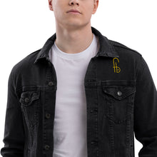 Load image into Gallery viewer, FB Classic Embroidered Unisex denim jacket - Frantz Benjamin