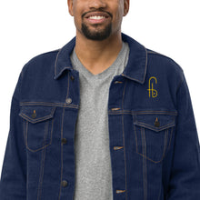 Load image into Gallery viewer, FB Classic Embroidered Unisex denim jacket - Frantz Benjamin
