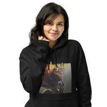 Load image into Gallery viewer, Melanin Unisex eco raglan hoodie - Frantz Benjamin