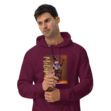 Load image into Gallery viewer, Melanin Unisex eco raglan hoodie - Frantz Benjamin