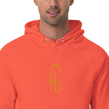 Load image into Gallery viewer, Big FB Embrodery Unisex eco raglan hoodie - Frantz Benjamin