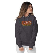Load image into Gallery viewer, Jesus Saves Embrodery Unisex eco raglan hoodie - Frantz Benjamin