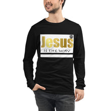 Load image into Gallery viewer, Jesus is the way Unisex Long Sleeve Tee - Frantz Benjamin