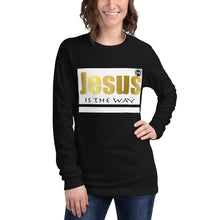 Load image into Gallery viewer, Jesus is the way Unisex Long Sleeve Tee - Frantz Benjamin