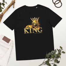 Load image into Gallery viewer, King Unisex organic cotton t-shirt - Frantz Benjamin