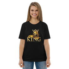 Load image into Gallery viewer, King Unisex organic cotton t-shirt - Frantz Benjamin