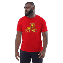 Load image into Gallery viewer, King Unisex organic cotton t-shirt - Frantz Benjamin