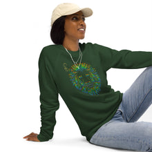 Load image into Gallery viewer, Lion Head Unisex organic raglan sweatshirt - Frantz Benjamin