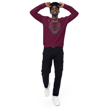 Load image into Gallery viewer, Lion Head Unisex organic raglan sweatshirt - Frantz Benjamin
