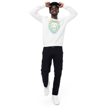 Load image into Gallery viewer, Lion Head Unisex organic raglan sweatshirt - Frantz Benjamin