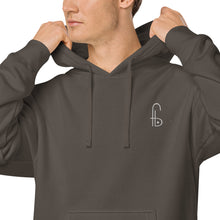 Load image into Gallery viewer, FB Emb Unisex pigment-dyed hoodie - Frantz Benjamin