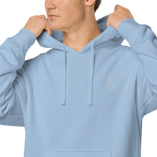 Load image into Gallery viewer, FB Emb Unisex pigment-dyed hoodie - Frantz Benjamin
