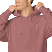 Load image into Gallery viewer, FB Emb Unisex pigment-dyed hoodie - Frantz Benjamin