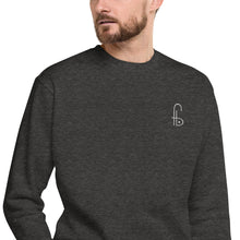 Load image into Gallery viewer, FB Embroidered logo Unisex Premium Sweatshirt - Frantz Benjamin