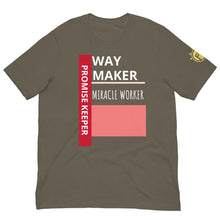 Load image into Gallery viewer, Way Maker Unisex t-shirt - Frantz Benjamin